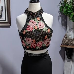 NWOT Sherri Hill 2 pc formal dress